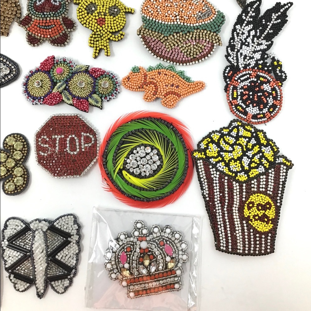 ✨ HAIR CLIPS AMAZING BEADED  BOHO CHIC PIECES✨✨✨